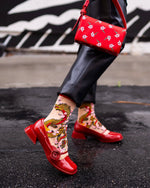 Sock Candy - Year of the Dragon Sheer Crew Sock: Size I: Fits US W5.5-9.5