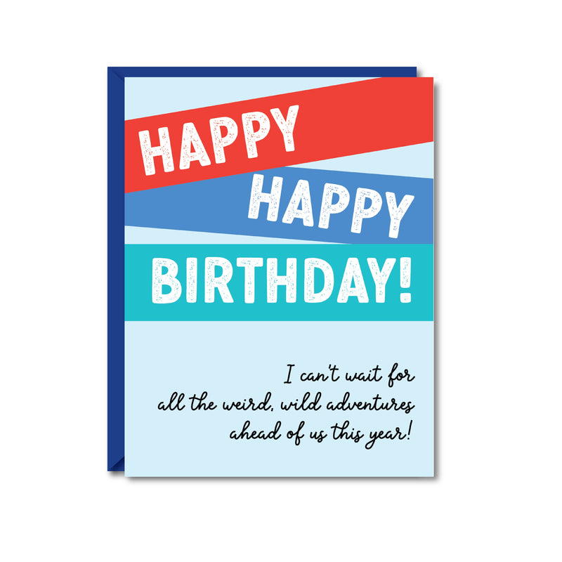 Public School Paper Co. - Birthday Adventures Greeting Card