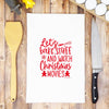 Christmas Movie Towel | Tea Towels | Kitchen Tea Towels