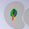 Jenny Lemons - Large Rainbow Chard Hair Claw Clip