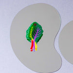 Jenny Lemons - Large Rainbow Chard Hair Claw Clip