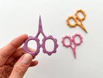 Matryoshka Doll Shop - Small Flower scissors, tiny embroidery scissors