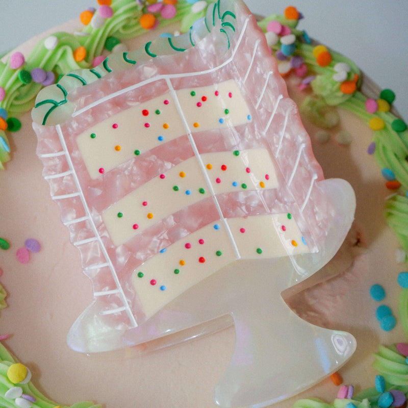 Jenny Lemons - Large Confetti Cake Hair Claw Clip