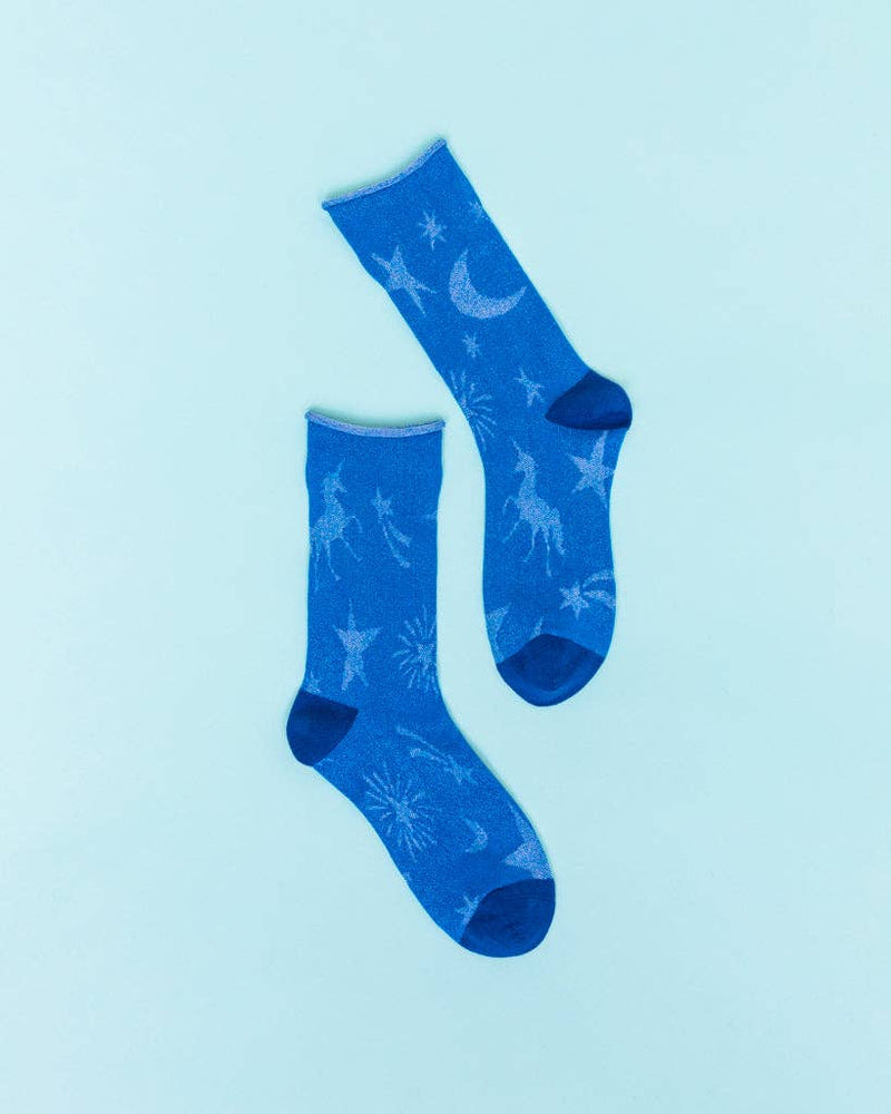 Sock Candy - Celestial Shimmer Crew Sock