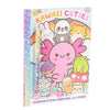 Kawaii Cuties: Coloring Book with Rainbow Pencil by Delaney Foerster: Paperback; 64 pages / English