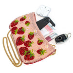 Mary Frances Accessories - Strawberry Fields Crossbody