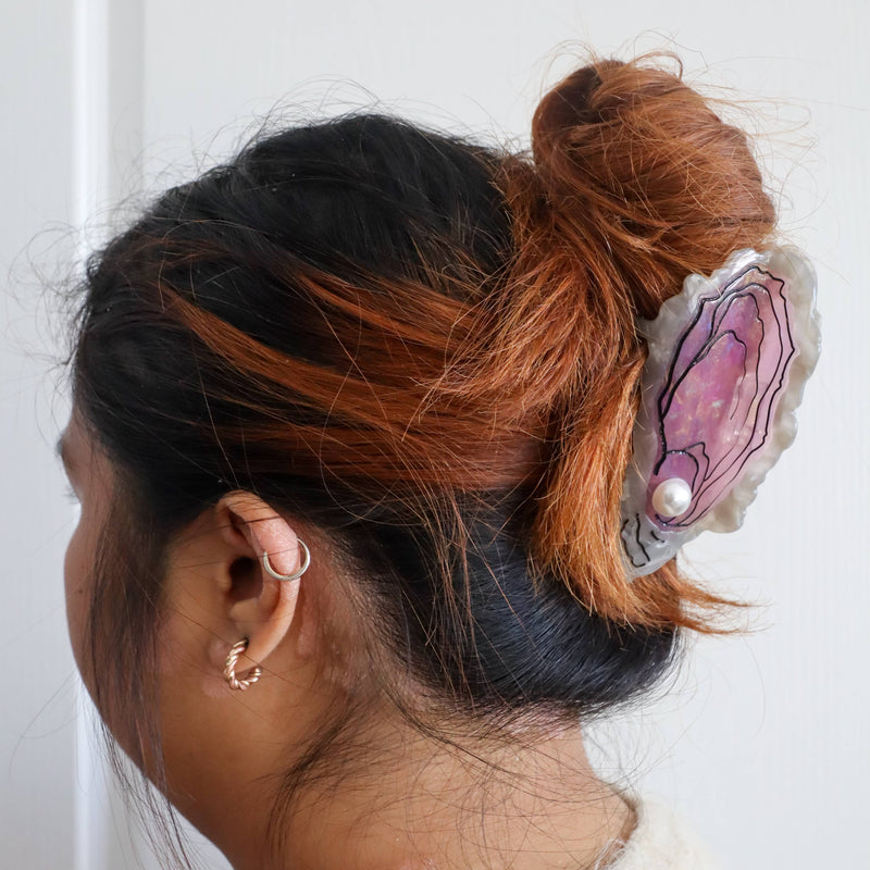 Jenny Lemons - Large Oyster Hair Claw Clip