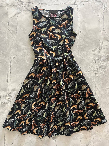 Dino Vintage Style Dress- Made in California