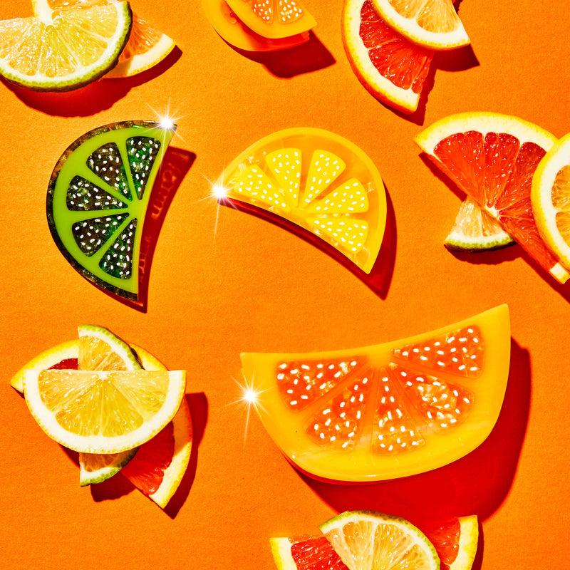 Jenny Lemons - Mini Orange Slice Hair Claw Clip