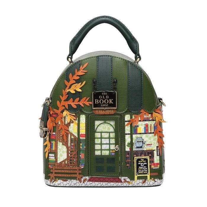Vendula London The Old Book Shop mini backpack – Mad Mod Shop