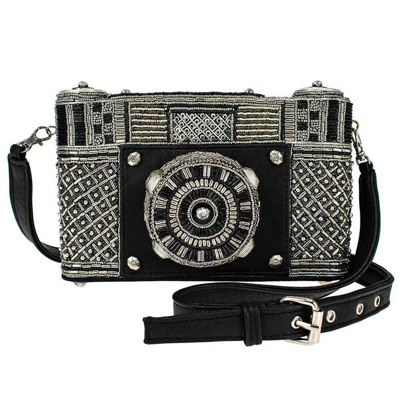 Mary Frances Accessories - Picture That Beaded Crossbody Handbag