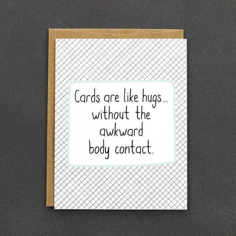 Public School Paper Co. - Awkward Hugs Card