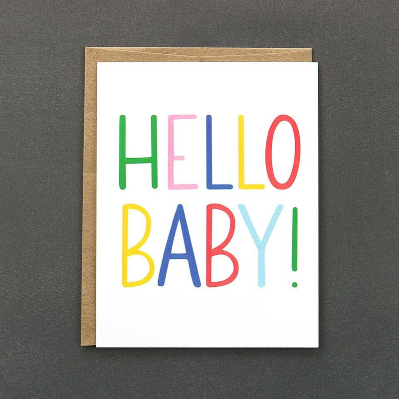 Public School Paper Co. - Hello Baby Card