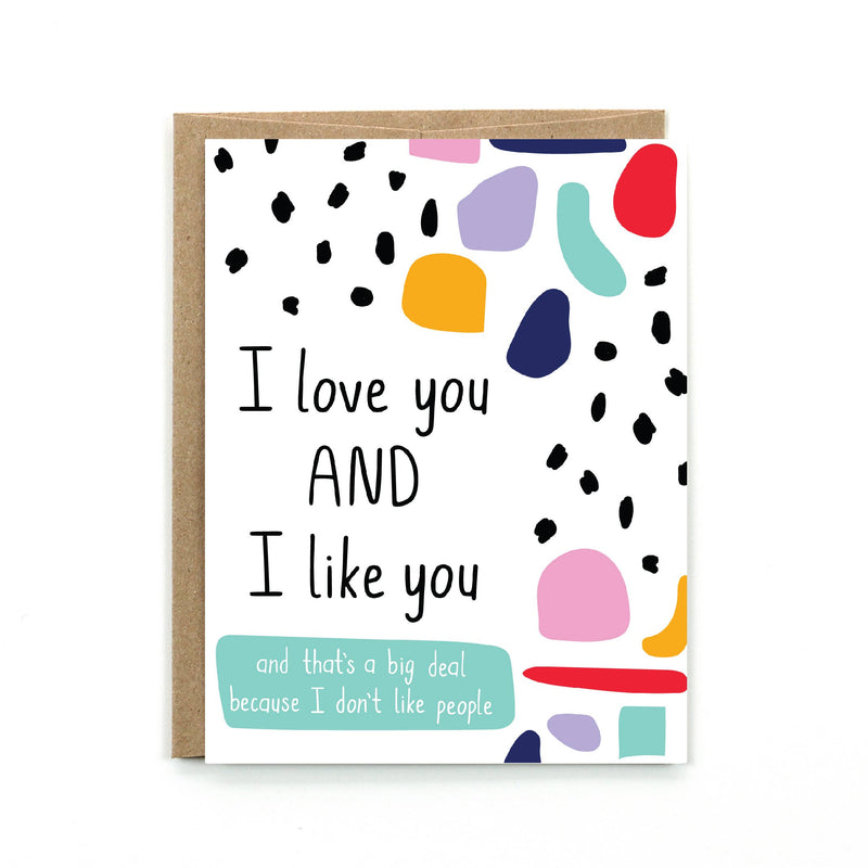 Public School Paper Co. - Love and Like Card