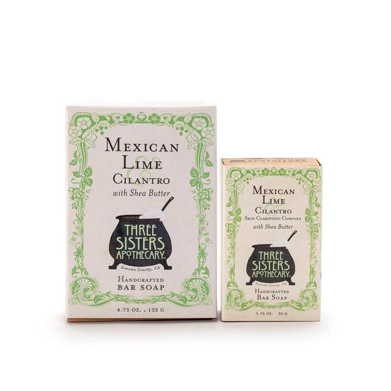 Three Sisters Apothecary - Bar Soap Mexican Lime & Cilantro