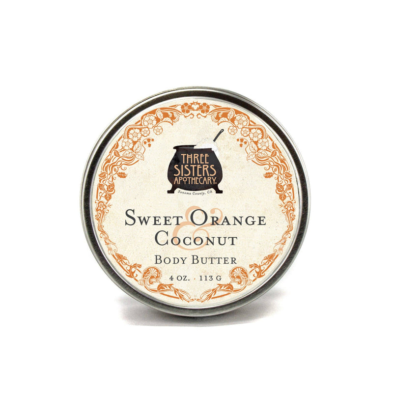 Three Sisters Apothecary - Body Butter Sweet Orange & Coconut