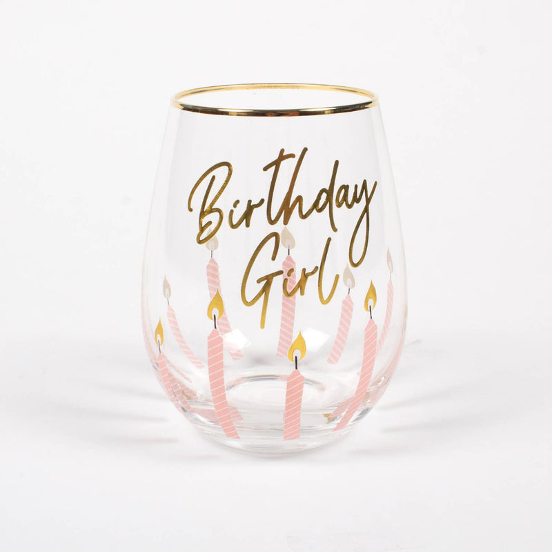 8 Oak Lane - Birthday Girl Stemless Wine Glass