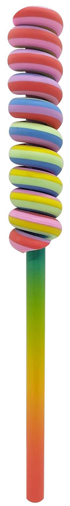Streamline - Tutti Frutti Scented Lollipop Eraser & Pencil Duo