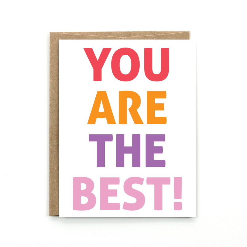 Public School Paper Co. - You Are The Best Card