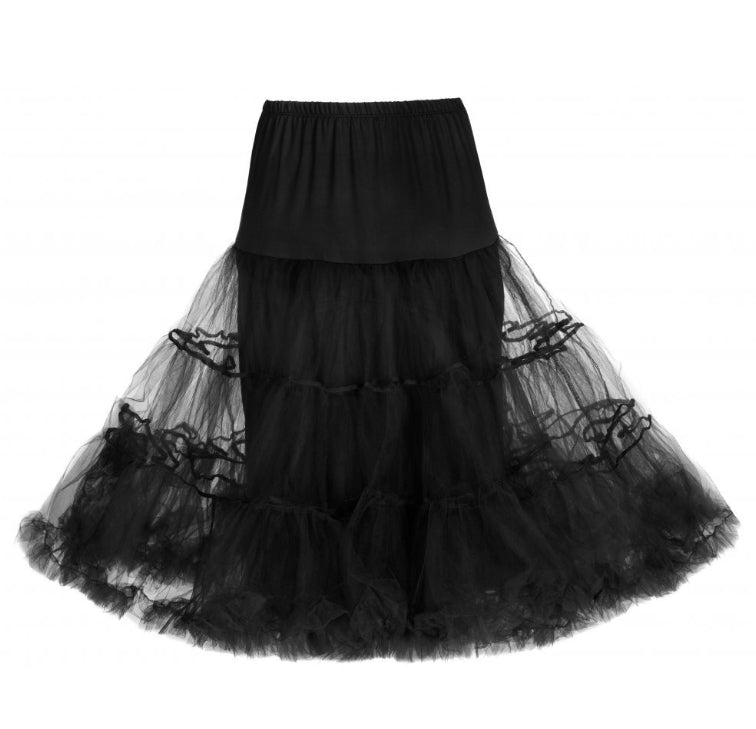 Tea Length Petticoat (black or white)