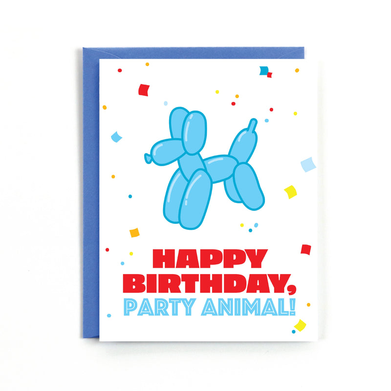 Public School Paper Co. - Party Animal Birthday Card