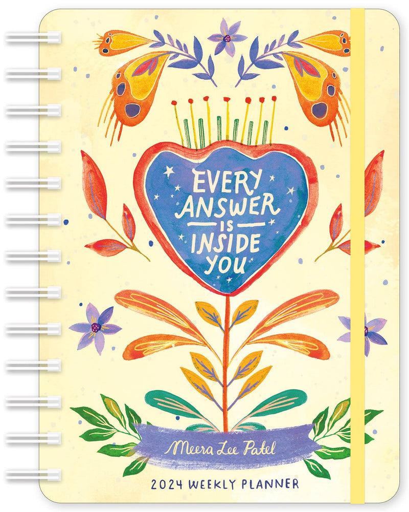 Amber Lotus Publishing - Meera Lee Patel 2024 Weekly Planner: Every Answer Is Inside