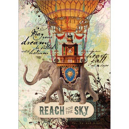 Amber Lotus Publishing - Reach for the Sky Greeting Card