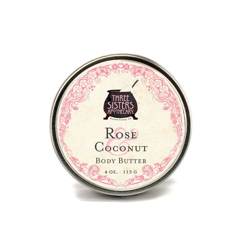 Three Sisters Apothecary - Body Butter Rose & Coconut