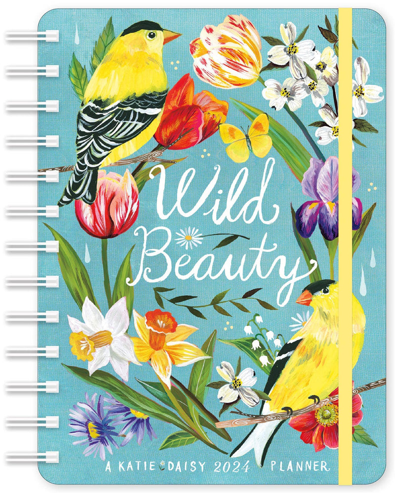 Amber Lotus Publishing - Katie Daisy 2024 Weekly Planner: Wild Beauty