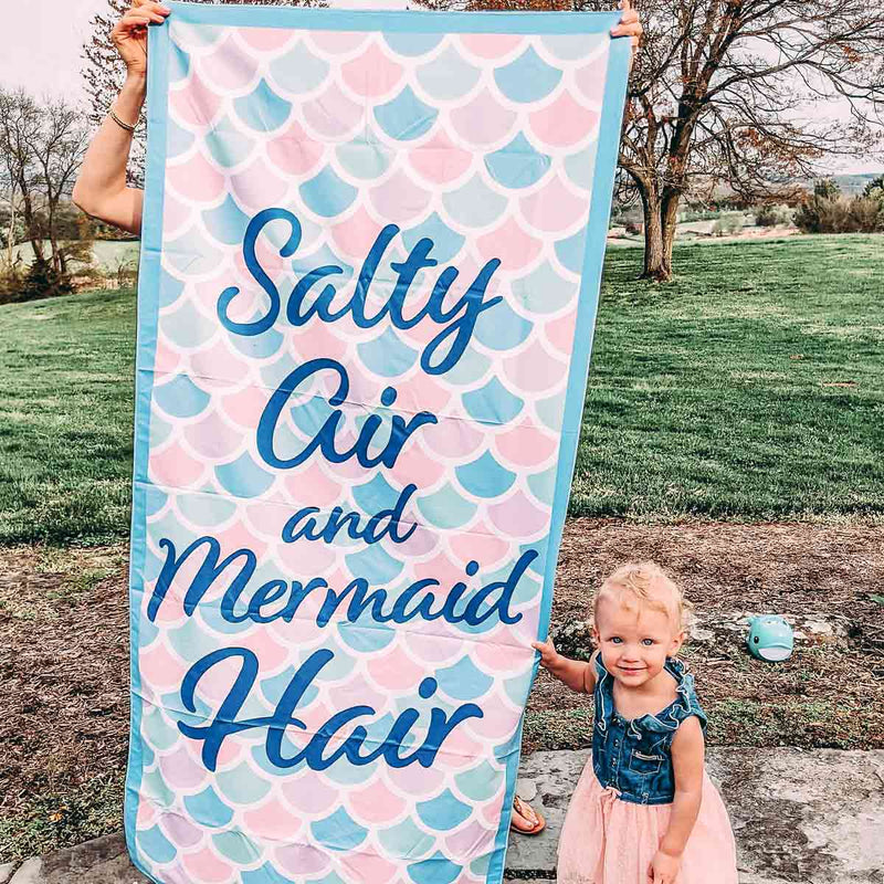 Katydid - Salty Air and Mermaid Hair Quick Dry Beach Towels