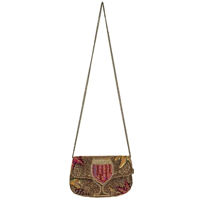 Mary Frances Accessories - Wine Time Crossbody Clutch