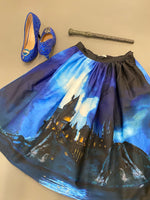 Hogwarts Magical Swing Skirt with pockets
