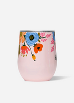 RIFLE PAPER CO. STEMLESS -Lively floral blush
